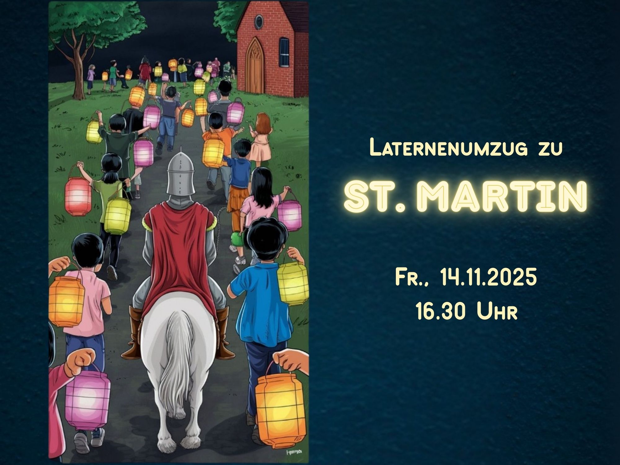 St. Martin mit Laternenumzug in Esens